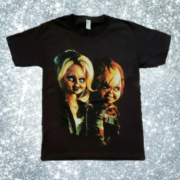 Chucky & the Bride t shirt - Picture 1 of 1
